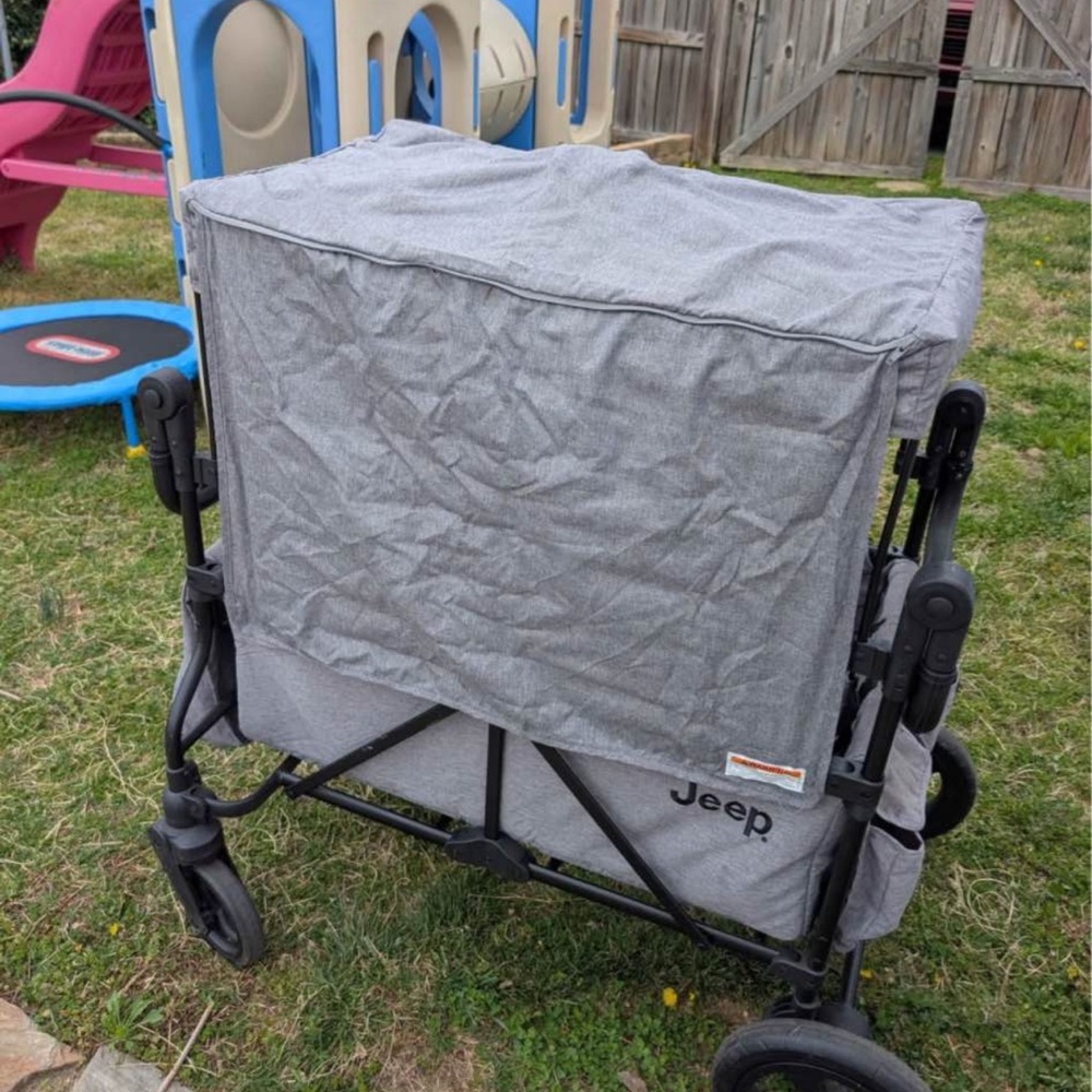 Jeep Silver Folding Wagon